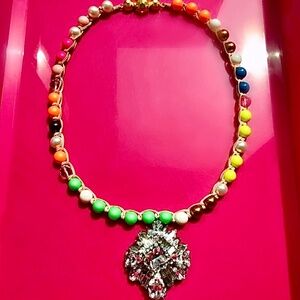 Shourouk Project Rosario Crystal Necklace